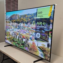 65 Inch QLED Q8F Samsung Smart TV 4K UHD woth 144 Hz refresh rate brand new 2025 Model.