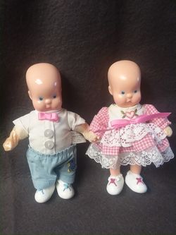 vintage hee bee an shee bee dolls