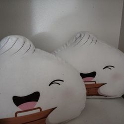 Two Paradise Dynasty Dumpling Pillow Plush