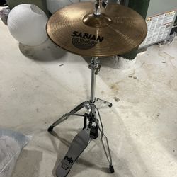 Sabina B8 and B8 Pro 14 inch Hi hats with PDP Hat Stand