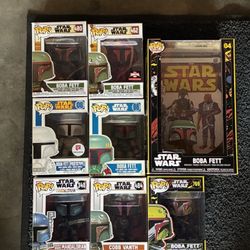 Boba Fett Funko Lot
