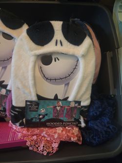Poncho Jack Skellington Nightmare Halloween