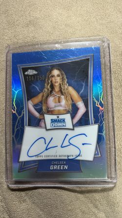 Chelsea Green WWE Card Auto