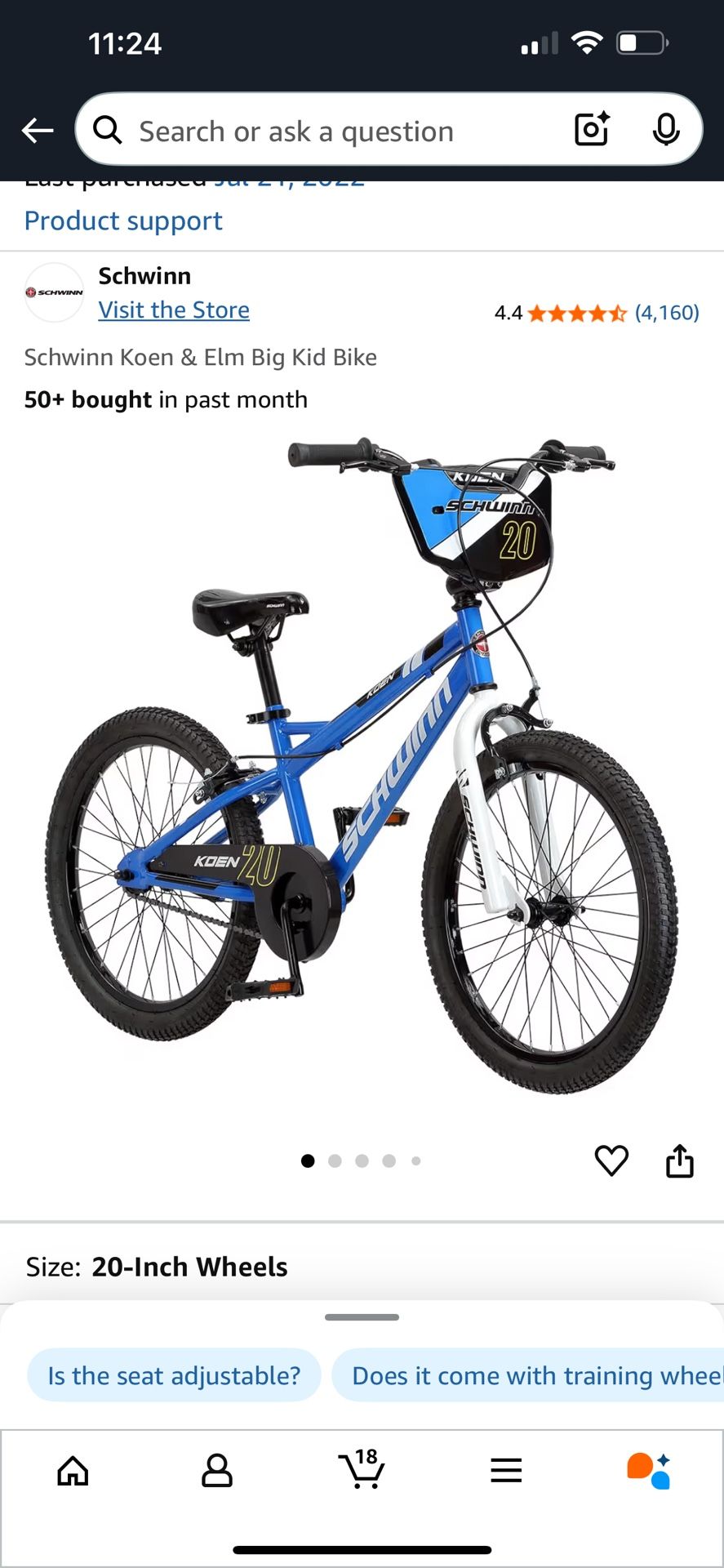 Schwinn Bike 20 Inch