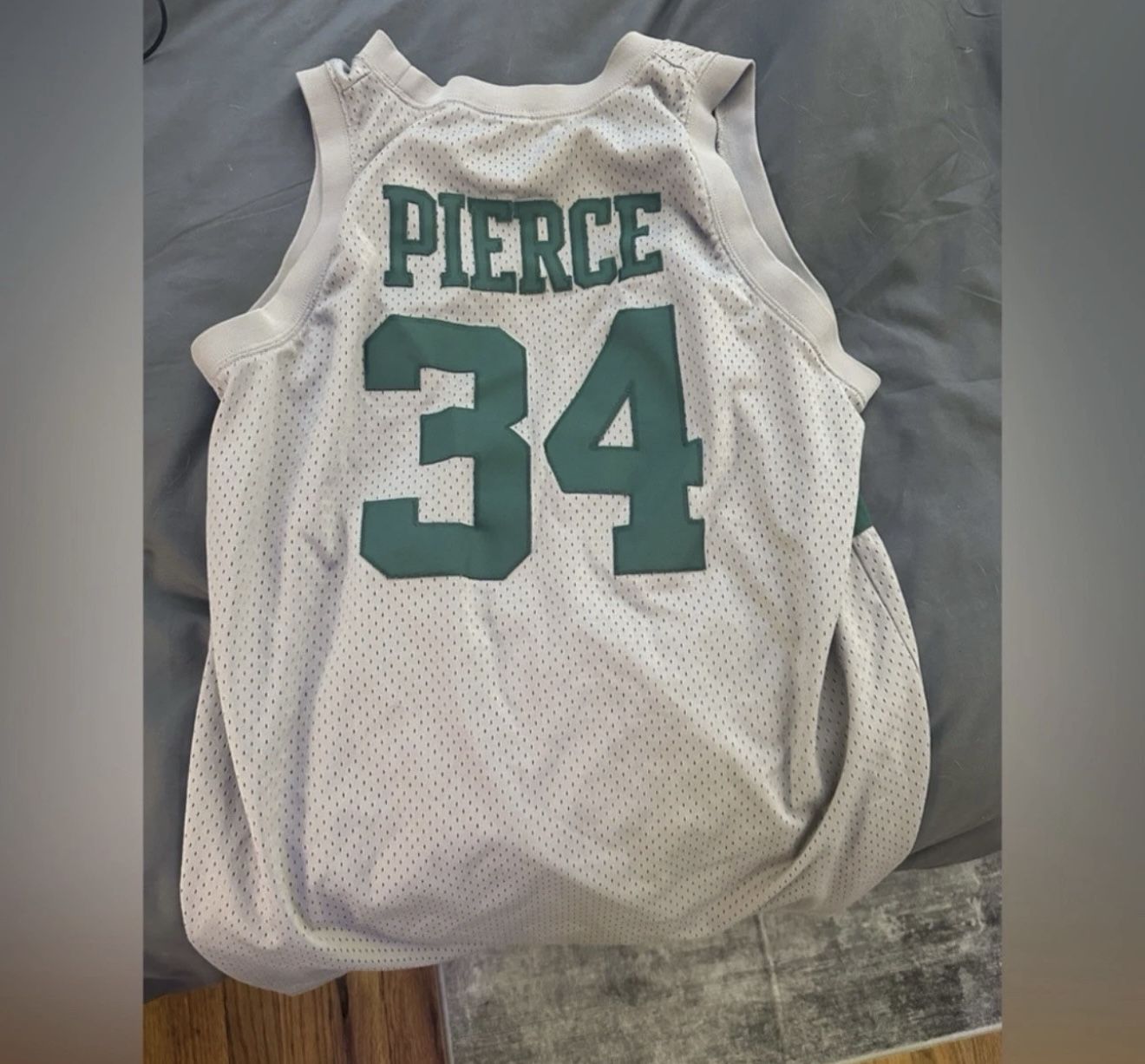 Nike Boston Celtics Paul Pierce #34 Swingman Jersey XL White Green NBA Licensed