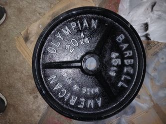 2x45lbs Plates Olympic Weights 