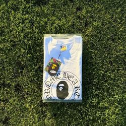 Chrome Hearts White Bape Shirt