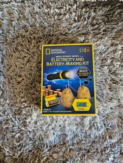 National Geographic Electricity and Battery-Making Kit