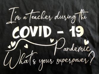 Teacher Superpower Shirt Size Large
