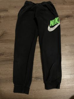 Neon And Grey Nike Sweatpants 