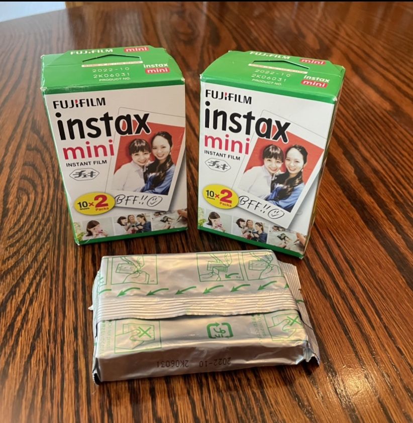 Fuji Film Instax mini Film 5 Pack (50 Exposures)