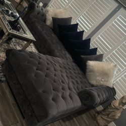 Sofa Living Room 8 Pillows 