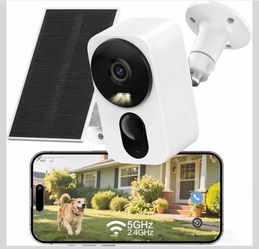 (2) Wireless / Solar Night Vision Security Cameras