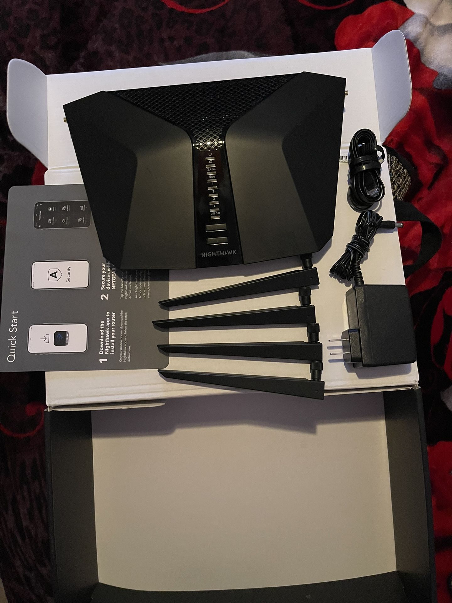 Netgear Nighthawk AX5400 Dual-Band Wi-Fi 6 Router - Black