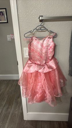 Girls Pink Princess Dress Costume