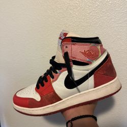 Size 7 Jordan 1 Retro High OG Spiderman Universe