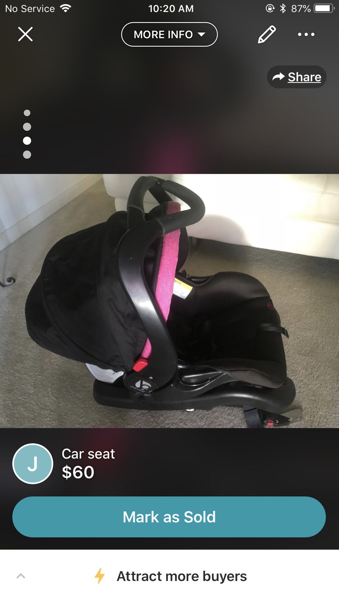 Car seat and base