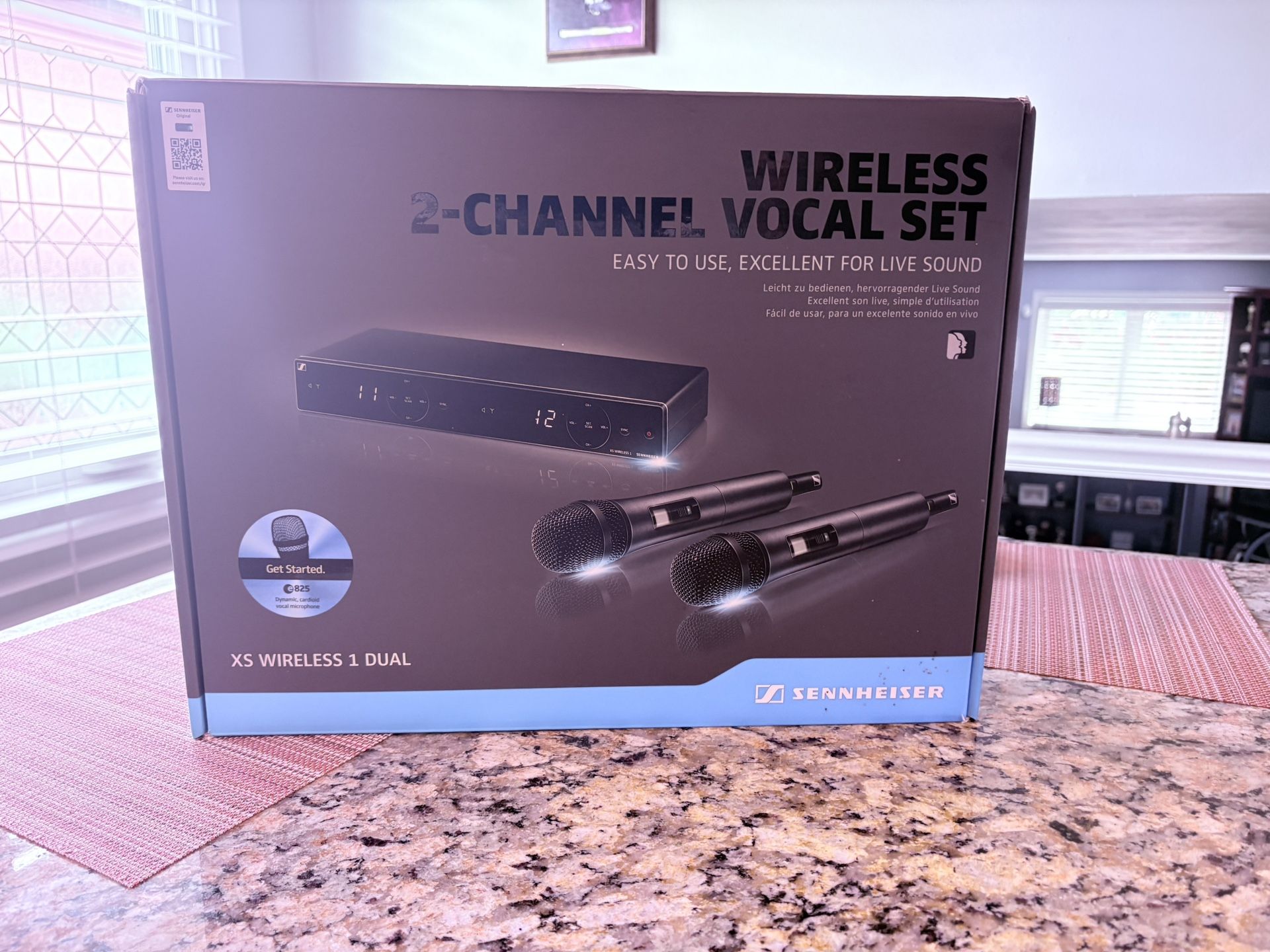 X WIRELESS 1 DUAL 825 SENNHEISER 