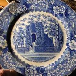 Vintage plates in china