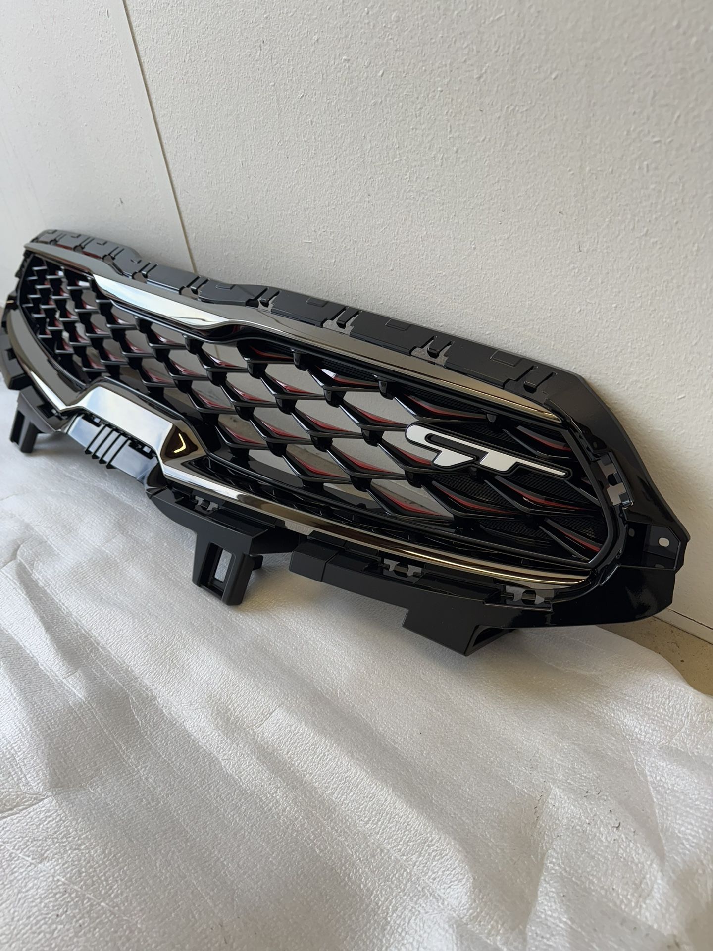 2019–2022 Kia Ceed 3 GT Front Bumper Grille OEM 86350-M6210 Gloss Black New