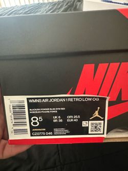 Women Jordan 1. 8.5