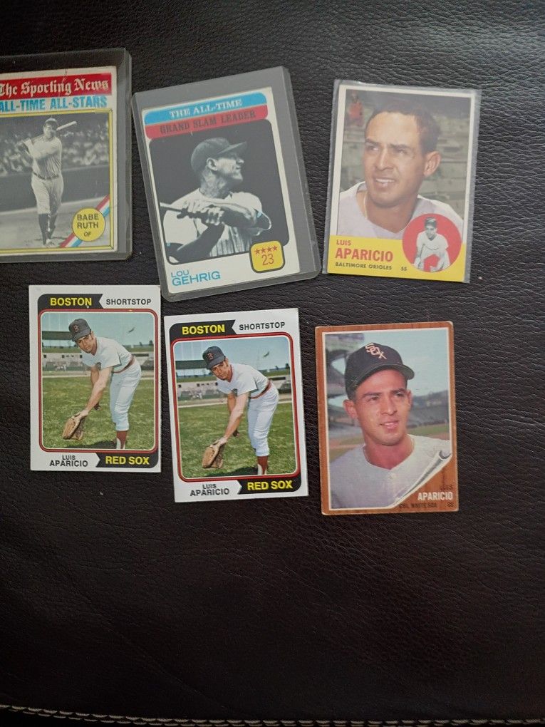 Vintage Baseball Cards: Luis Aparicio