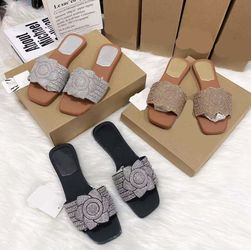 Zara Sandals – Black, Silver & Gold – sizes37–40