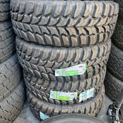 31x10.50R15LT Set Of 4 Crosswind M/T New Tires 