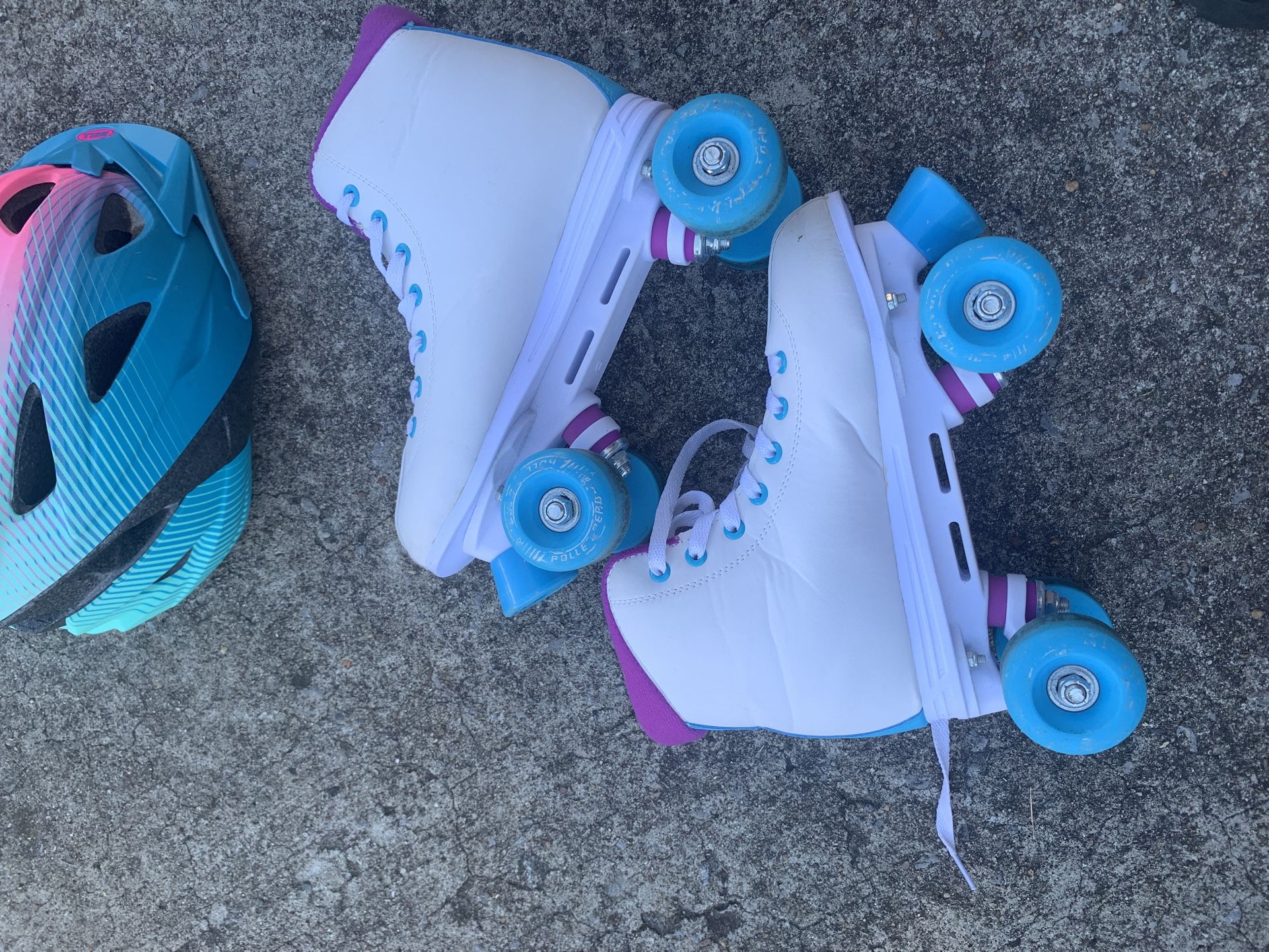 Roller Derby Skates Size 8 White