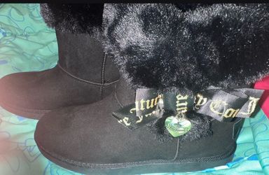 Juicy Couture Fur Boots