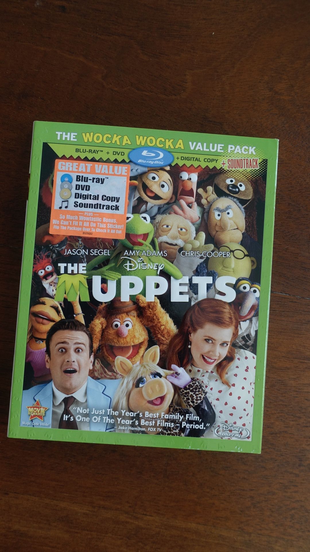 The Muppets (2011) DVD And Blu-ray