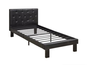 🖤Platform Tufted twin bed (no boxspring required) IN STOCK ! 🖤JORDAN HOME FURNITURE 💥