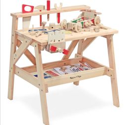 Melissa and Doug Wooden Project Workbench Toy
