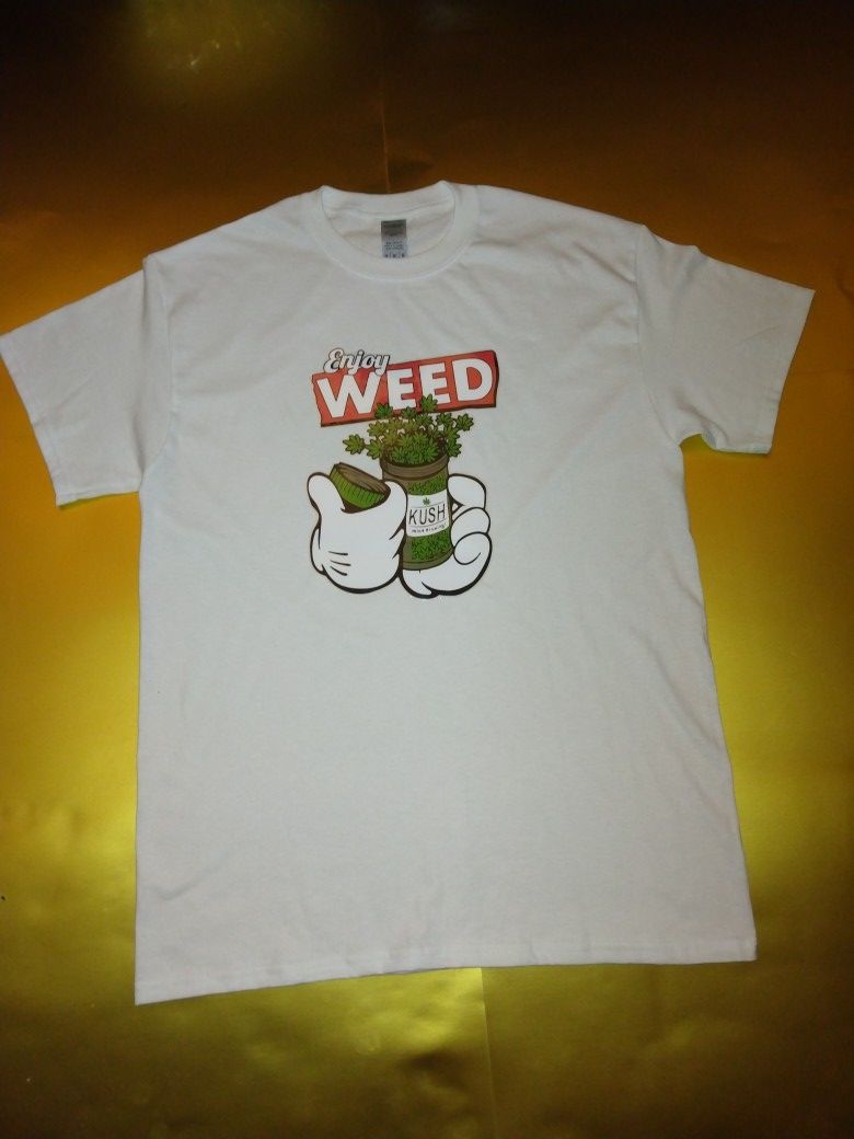 Enjoy WEED Phat Bottle Of Kush T-Shirt