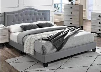 BRAND NEW QUEEN PLATFORM BED FRAME WITH MATRESS INCLUDED $329