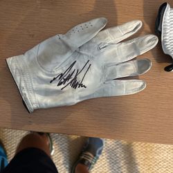 Signed Glove By Matt Kutcher