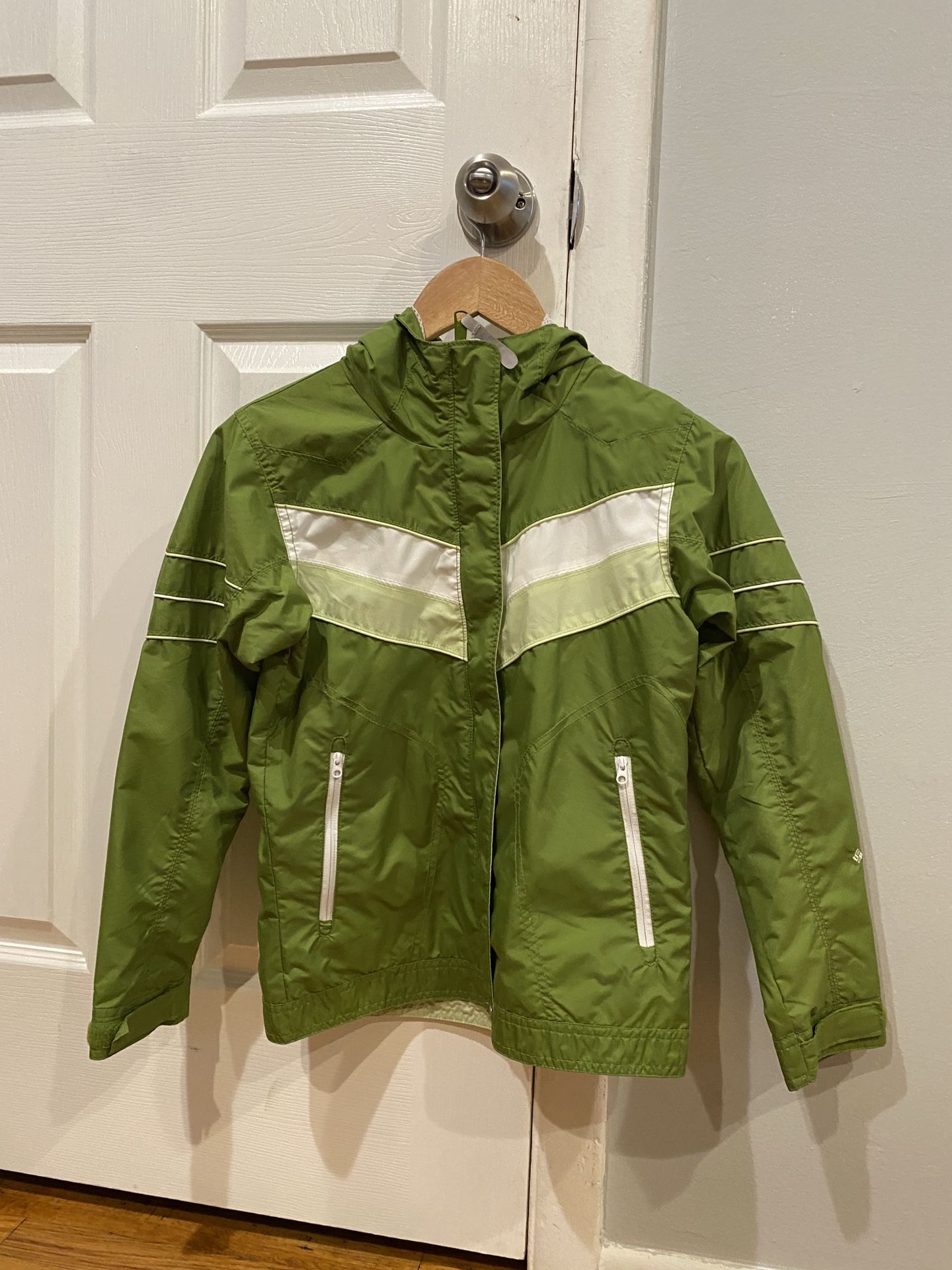 Columbia Light Jacket With Hoodie Size 10/12