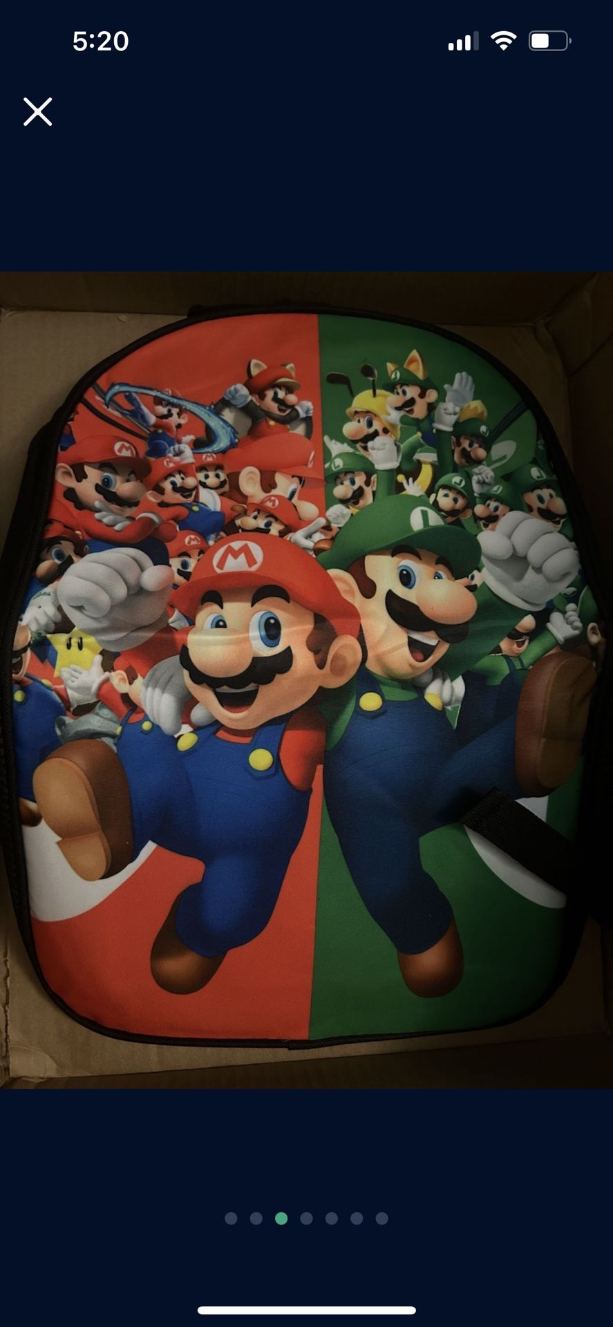 Mario And Luigi Backpack