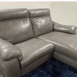 100% Leather Sofa