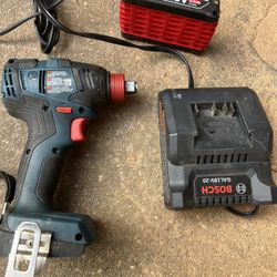 Used, almost new, Bosch 1/2" impact drill