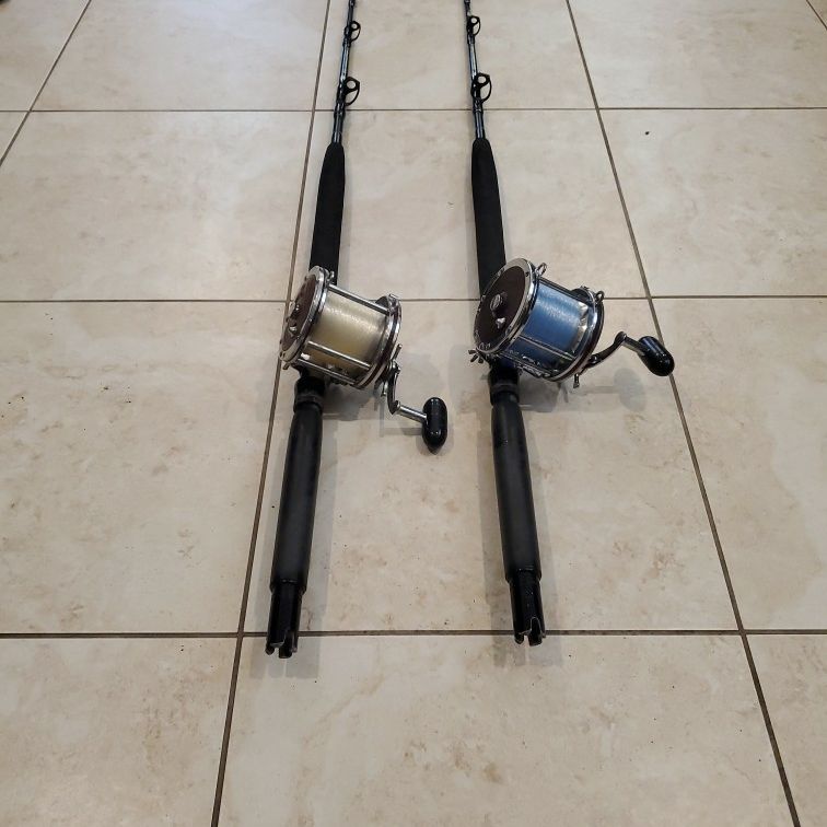 Penn Senator 6/0 Mariner Stand Up 630 20-50lb Fishing Rod And Reel Combo