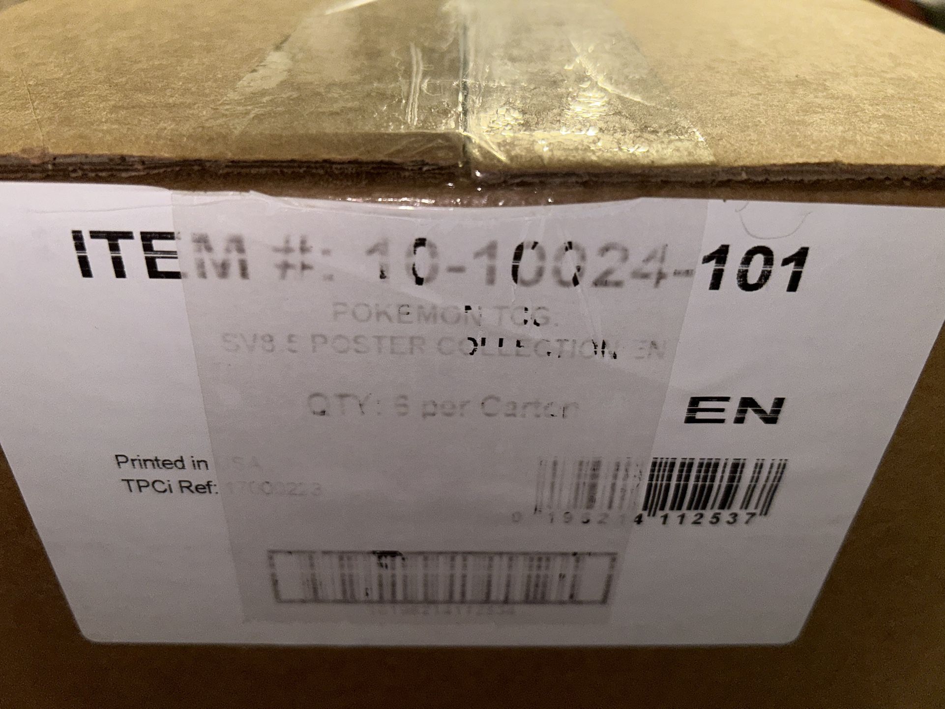 Pokemon TCG: S&V 8.5 Prismatic Evolutions Poster Collection Sealed Case