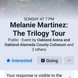 2 Melanie Martinez Tickets