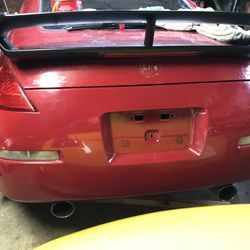 Nissan 350z rear bumper 