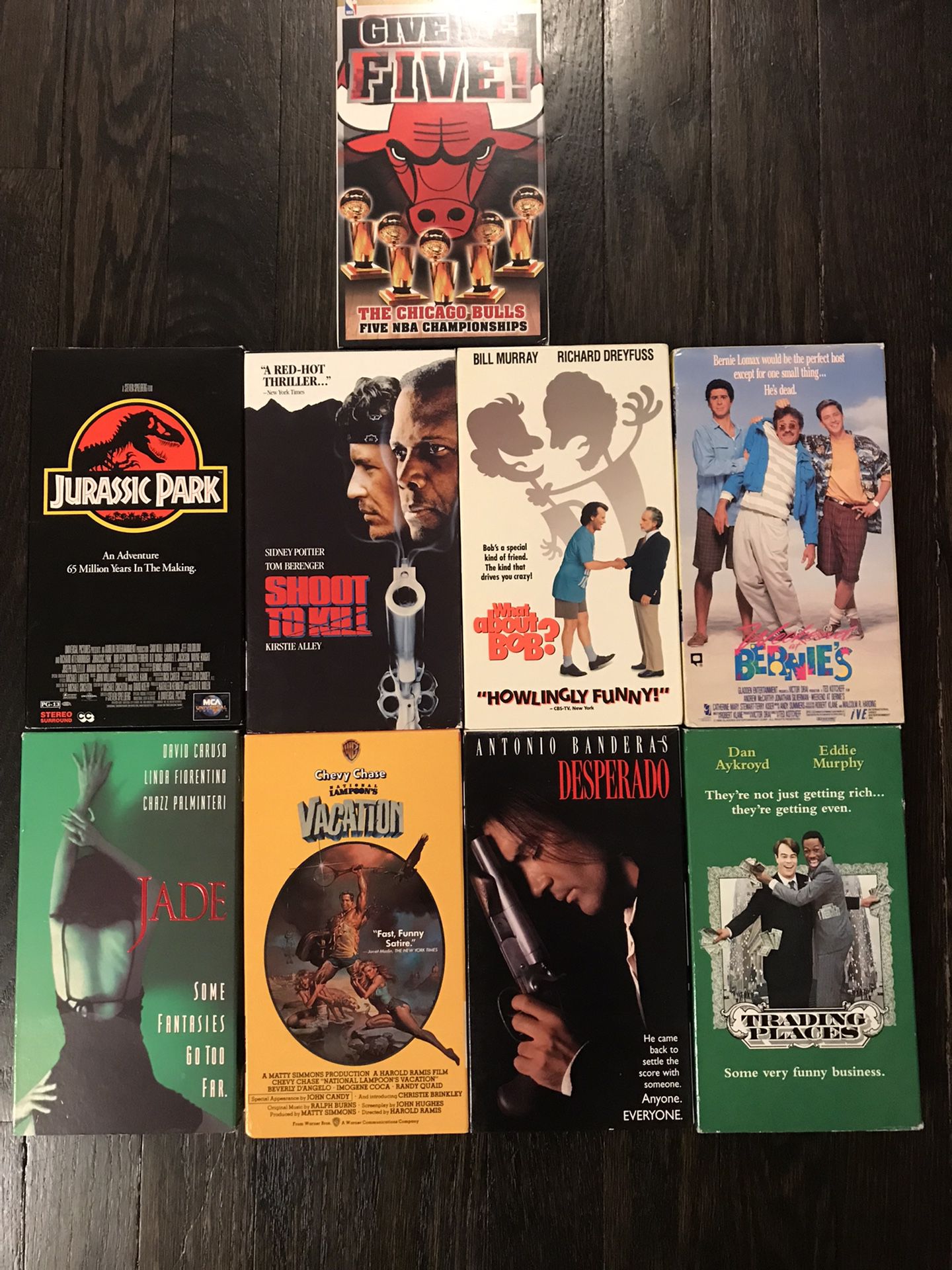 9 VHS Movies