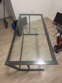 Glass Computer Desk