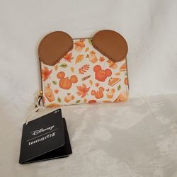 Loungefly Disney Mickey pumpkin wallet