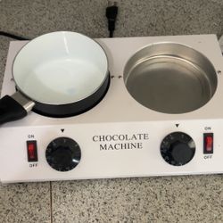 2 Burner Chocolate Melting Pot