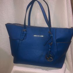 Royal Blue Michael Kors Bag