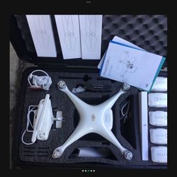 DJI Phantom 4 DRONE Professional Quadcopter with Camera and 3-Axis Gimbal - White $700 Cash Only 